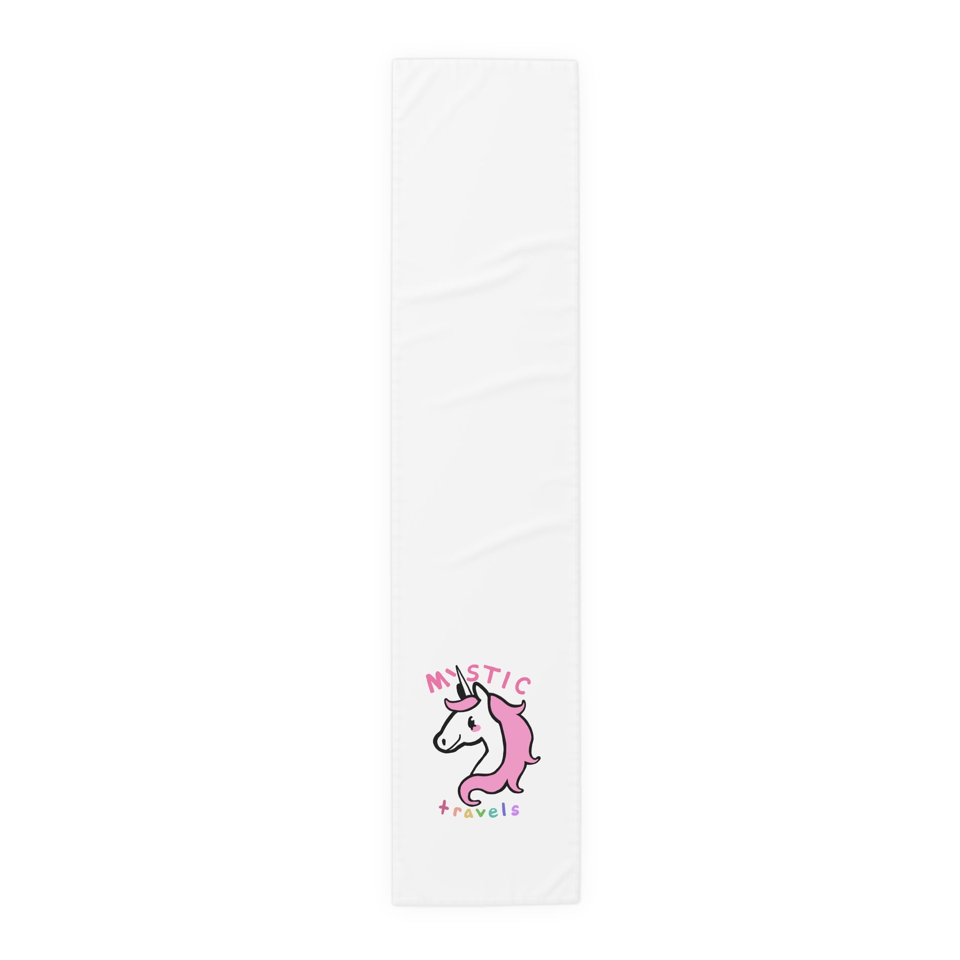 Mystic Travels Unicorn Table Runner | Fun Cotton Home Decor for Kids, Party, Dining, Birthdays, Celebrations