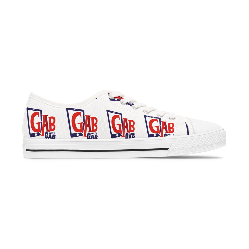Custom Women's Low Top Sneakers - Trendy Casual Footwear, Stylish Sneakers, Personalized Skate Shoes, Unique Gifts, Everyday Comfort