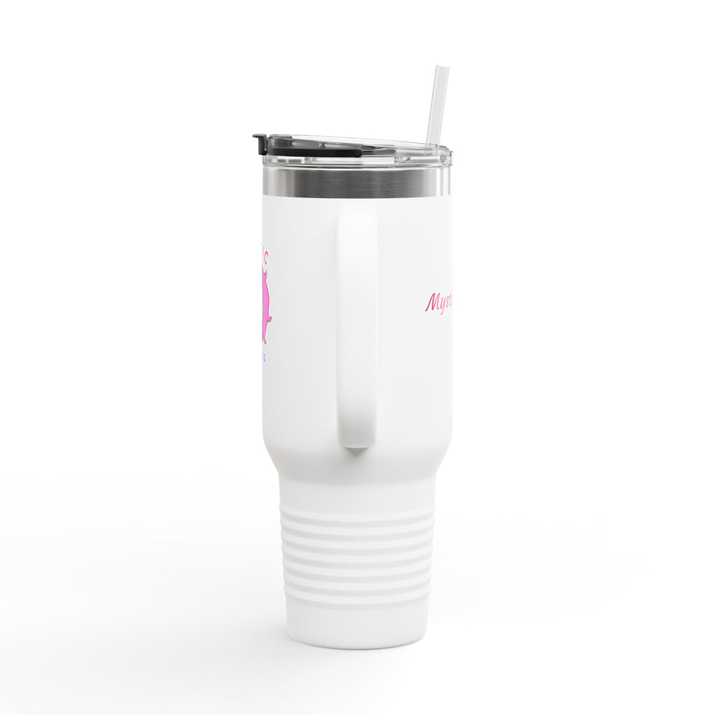 Whimsical Unicorn Insulated Travel Mug | 40oz Tumbler for Adventurers, Perfect Gift for Travelers, Unique Unicorn Mug, Cute Drinkware