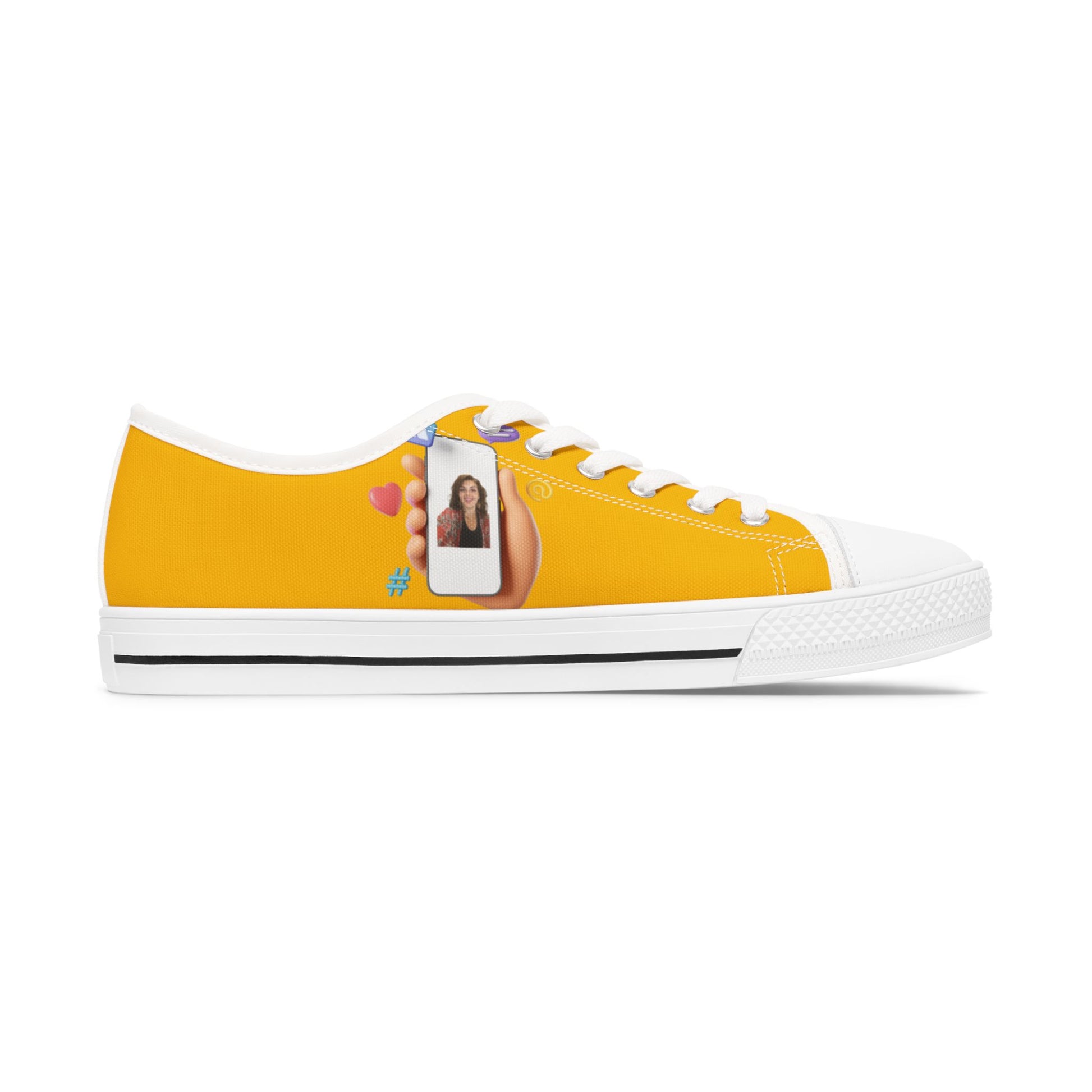 Vibrant Women's Low Top Sneakers, Customizable Casual Shoes, Perfect for Everyday Wear, Unique Gifts for Her, Stylish Sneakers, Ideal [...]